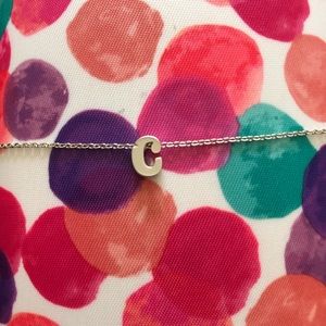 Letter “C” bracelet